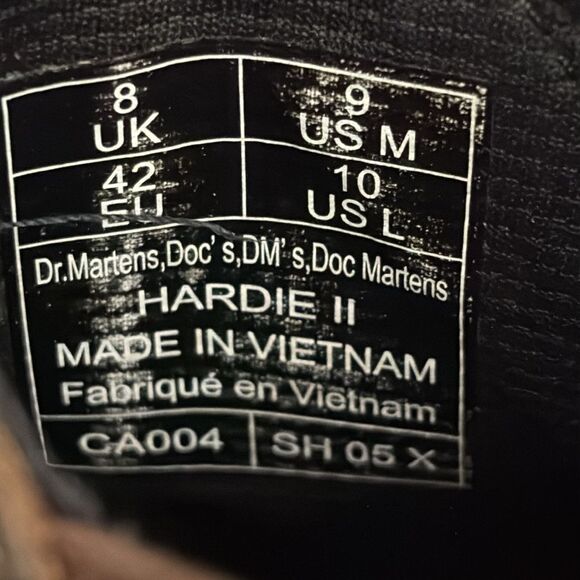 Dr. Martens Hardie II Low Cut Chelsea Leather Boots - Picture 11 of 11